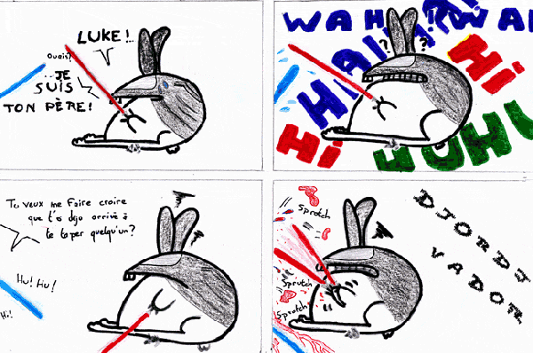 Djordj - Les aventures de Djordj et ses collègues - Stair wars