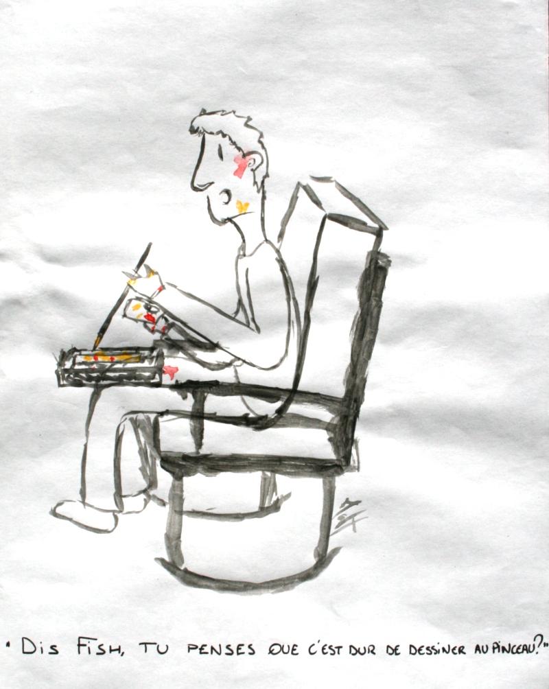 Matt Marcha - Dessins - Vrac - Pinceau